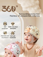 Baby-Sturzschutzhelm — 360° Schutz & Verstellbar | TrioNest™
