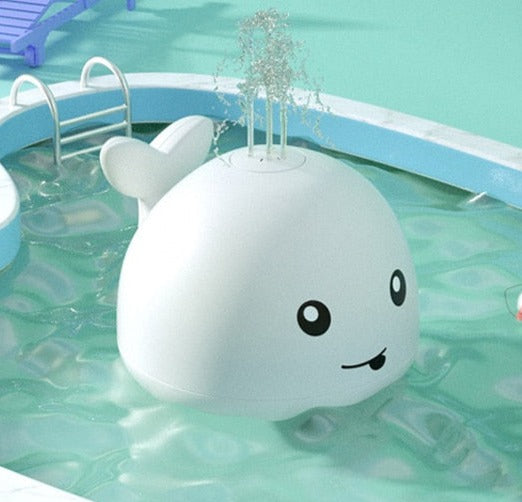 Jouet de Bain Bébé Baleine Multicolore Éveil Sensoriel LED AQUAWHALE – TrioNest™