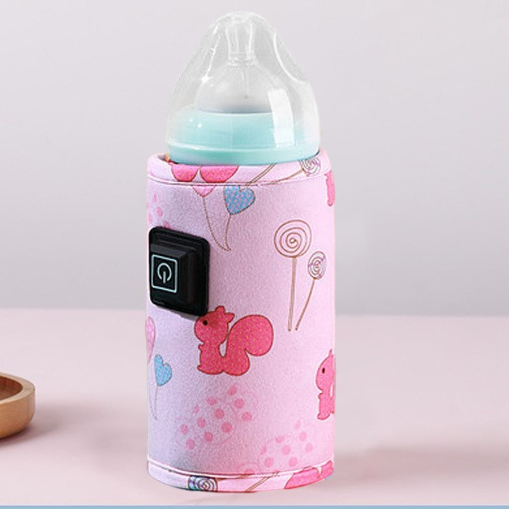 Chauffe Biberon Nomade Portable USB | TrioNest™ – 3 Niveaux de Température, Polyvalent, 3 Coloris mon adorable bebe