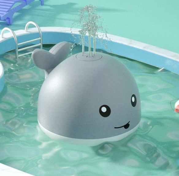 Jouet de Bain Bébé Baleine Multicolore Éveil Sensoriel LED AQUAWHALE – TrioNest™