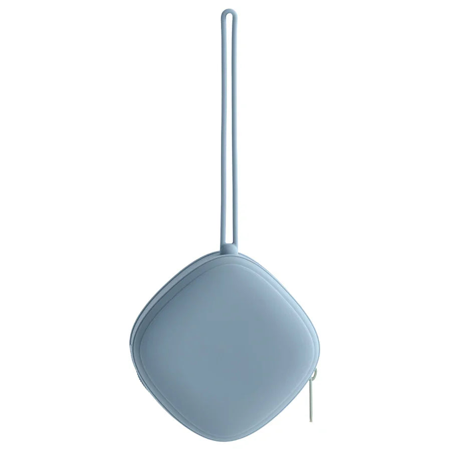 Porte-Tétine Fermeture Éclair Bébé – Non Toxique, Étanche, Recyclable, Multicolore | TrioNest™