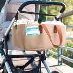 Panier de Rangement Bébé Polyvalent | TrioNest™ – Tissu Feutre, Poignées Cuir, Inserts Amovibles, 3 Coloris