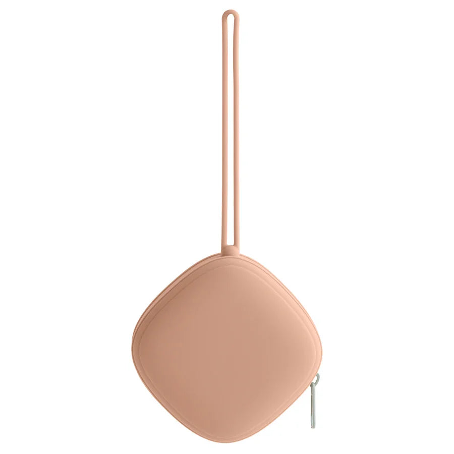 Porte-Tétine Fermeture Éclair Bébé – Non Toxique, Étanche, Recyclable, Multicolore | TrioNest™