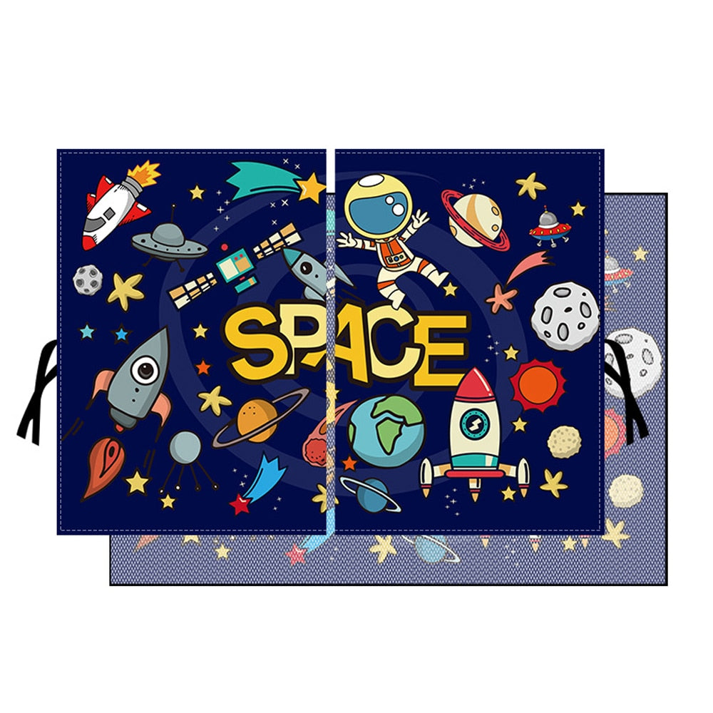 Pare-Soleil Voiture pour Bébé | TrioNest™ – Anti-UV, Moustiquaire Intégrée, 68x50 cm, 150 g, 6 Styles