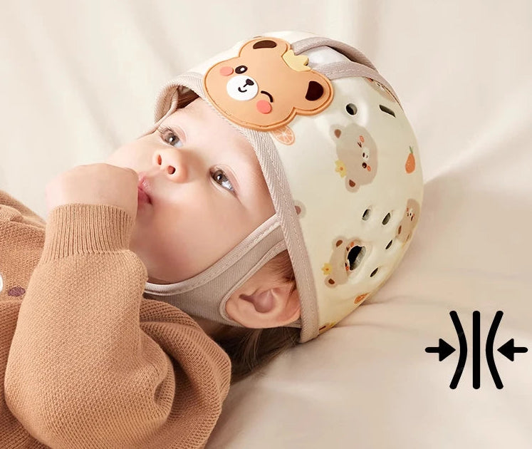 Baby-Sturzschutzhelm — 360° Schutz & Verstellbar | TrioNest™