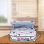 Sac à Langer Nomade Imperméable | TrioNest™ – 3 Ports, Porte-Biberons Isolant, Compatible Poussette, 5 Modèles