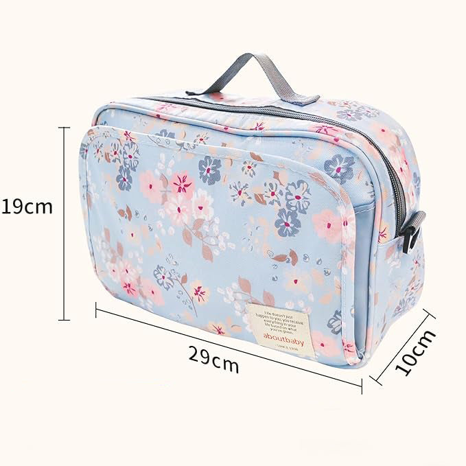 Sac à Langer Nomade Imperméable | TrioNest™ – 3 Ports, Porte-Biberons Isolant, Compatible Poussette, 5 Modèles
