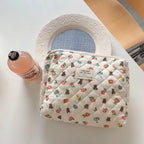 Sac à Langer en Coton Matelassé | TrioNest™ – Doux, Léger, Compartiment Zippé, 4 Coloris