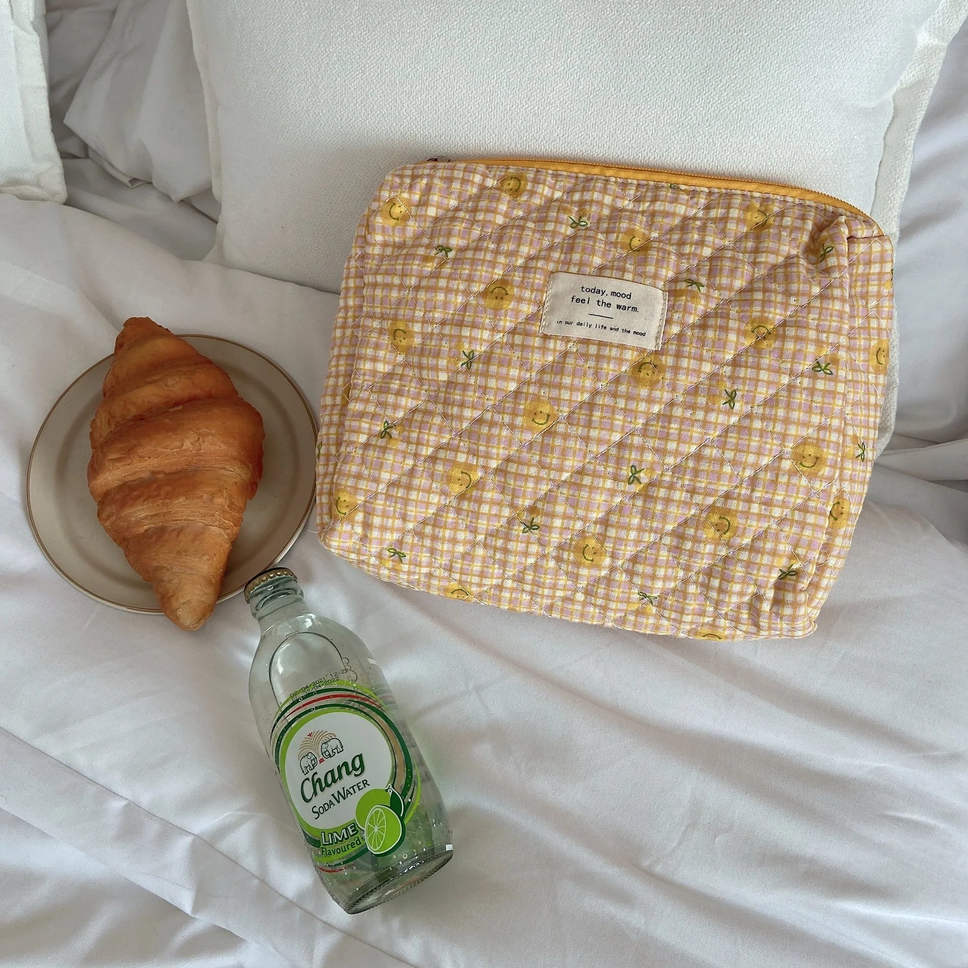 Sac à Langer en Coton Matelassé | TrioNest™ – Doux, Léger, Compartiment Zippé, 4 Coloris