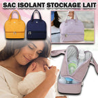 Sac Isolant pour Stockage de Lait Maternel | TrioNest™ – Tissu Oxford, Doublure Étanche, 6 Coloris