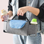 Sac à Langer Compact Anti-Pluie & Anti-Taches | TrioNest™ – Compatible Toutes Poussettes, 4 Coloris