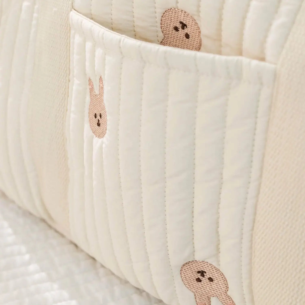 Sac à Langer Portable Motifs Originaux | TrioNest™ – Bandoulière Ergonomique, Grand Compartiment, 3 Motifs