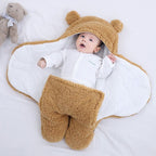 Gigoteuse Bébé Hiver WinterCozy — Polyester Fleece Chaud, Fermeture Auto-Agrippante, 6 Couleurs, 0-9 Mois | TrioNest™