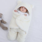 Gigoteuse Bébé Hiver WinterCozy — Polyester Fleece Chaud, Fermeture Auto-Agrippante, 6 Couleurs, 0-9 Mois | TrioNest™