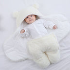 Gigoteuse Bébé Hiver WinterCozy — Polyester Fleece Chaud, Fermeture Auto-Agrippante, 6 Couleurs, 0-9 Mois | TrioNest™