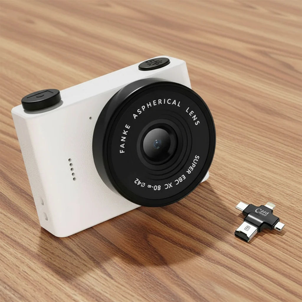 Appareil Photo Enfant 6 Ans KidsNest – 20 MP Double Caméra, IPS 1,54", Sans Wi-Fi, CE | TrioNest™ Mon Adorable Bébé