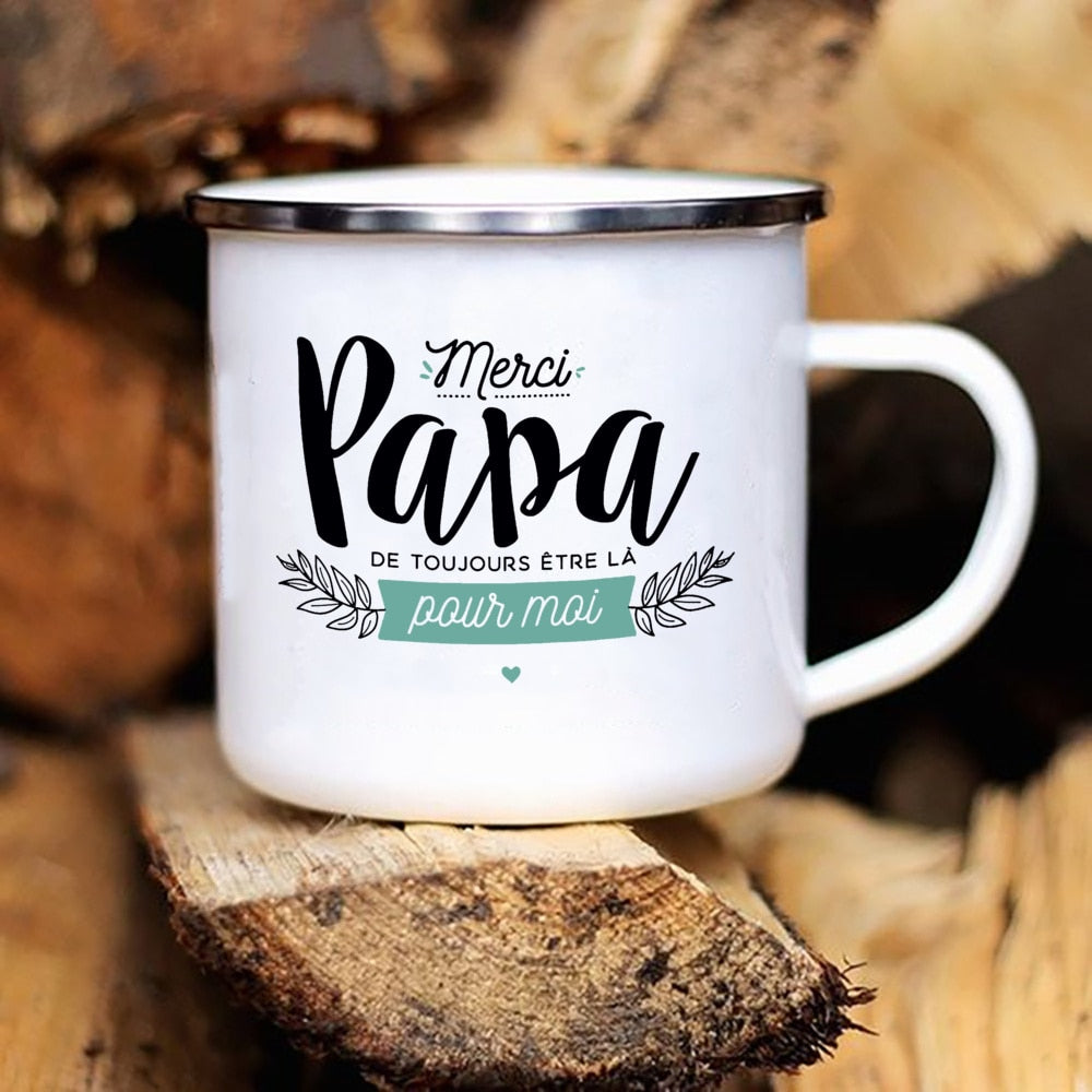 Mug Papa Fête des Pères 360ml Design Unique Cadeau Émouvant – TrioNest™