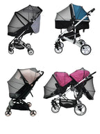 Moustiquaire Universelle Poussette – Protection Intégrale Insectes, Couverture Complète Bébé 0-2 ans | TrioNest™