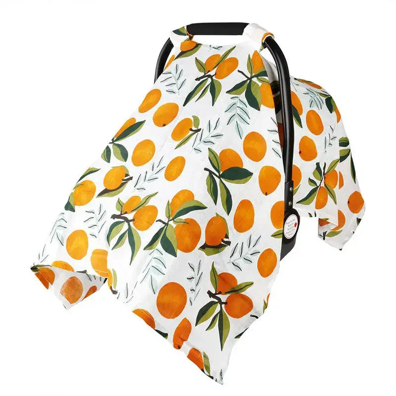 Couverture Pare-Soleil en Mousseline pour Bébé – Housse Poussette & Siège Auto TrioNest™