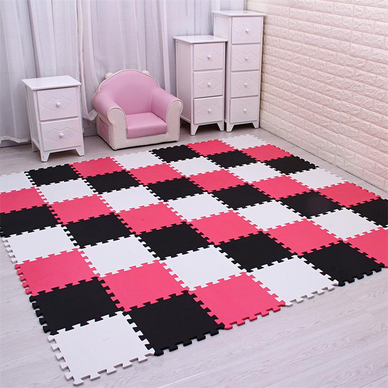 Tapis de Jeu Puzzle Mousse pour Bébé – Haute Densité, Antidérapant, Résistant à l'Eau, Motifs Colorés | PuzzleSoft by TrioNest™
