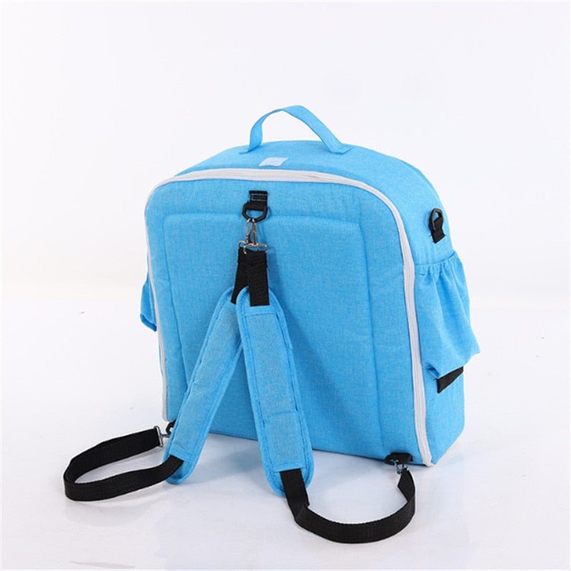 Couffin Bébé Pliant avec Moustiquaire | TrioNest™ – Respirant, Transformable en Sac, 5 Coloris