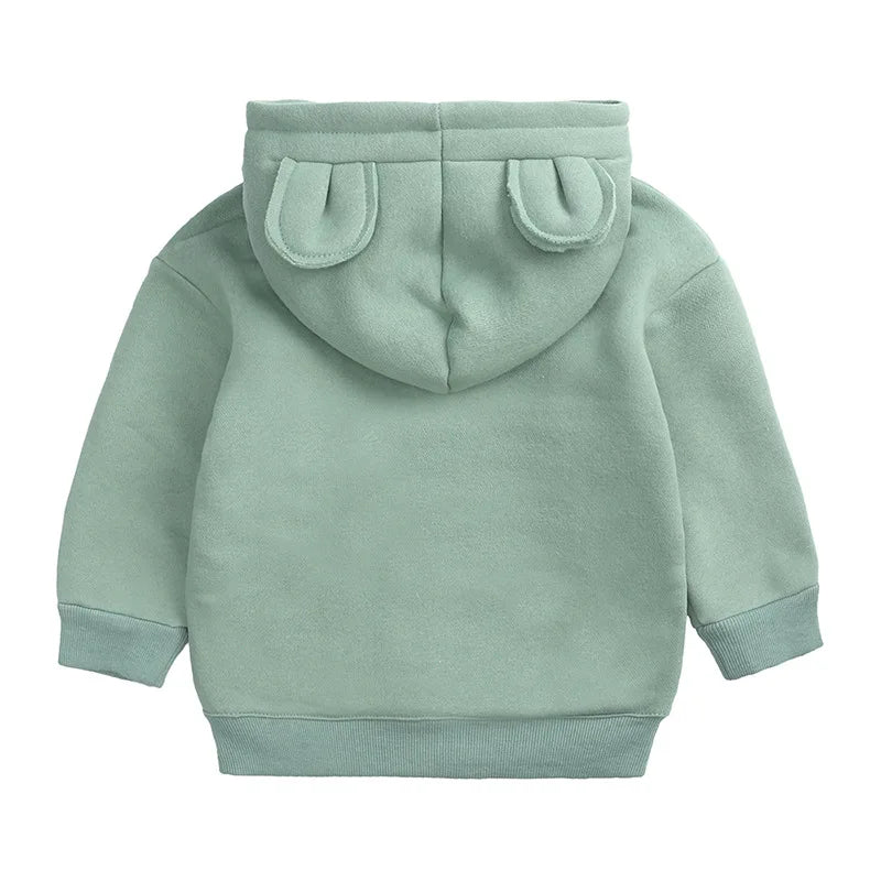 Sweat à Capuche Brodé Personnalisé Enfants KidsCraft – Prénom, Doux, Résistant Lavage | TrioNest™