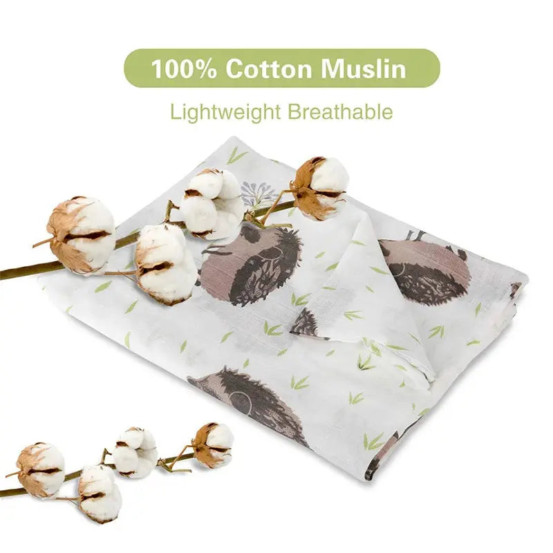 Couverture Pare-Soleil en Mousseline pour Bébé – Housse Poussette & Siège Auto TrioNest™