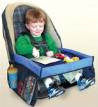 Plateau de Voyage Enfant Pliable – Tablette Voiture Siège Auto, Poussette & Train | TrioNest™