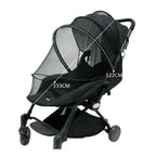 Moustiquaire Universelle Poussette – Protection Intégrale Insectes, Couverture Complète Bébé 0-2 ans | TrioNest™