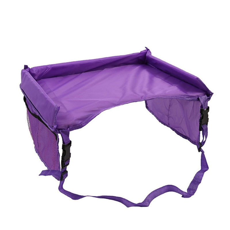 Plateau de Voyage Enfant Pliable – Tablette Voiture Siège Auto, Poussette & Train | TrioNest™