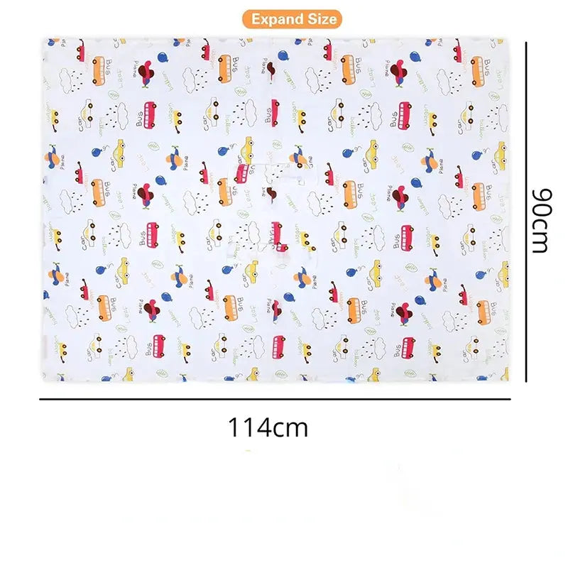 Couverture Pare-Soleil en Mousseline pour Bébé – Housse Poussette & Siège Auto TrioNest™