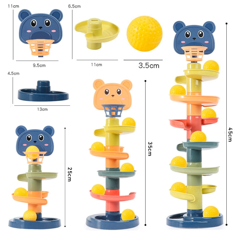 Montessori Kugelbahn-Turm