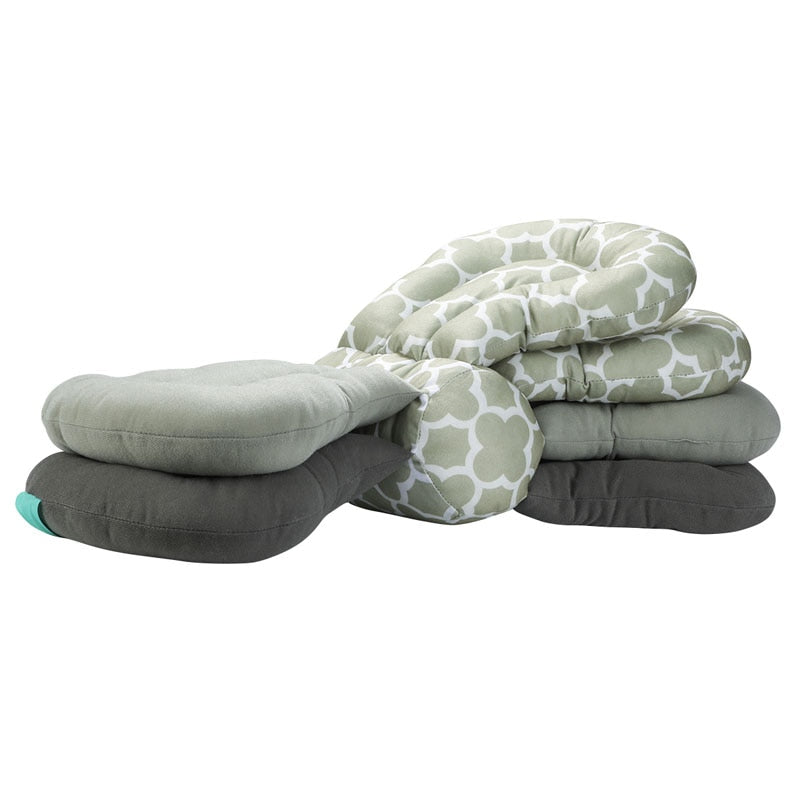 Coussin d'Allaitement Ergonomique – Soutien Dos, Cou & Bras, Housse Lavable, Cadeau Naissance | TrioNest™