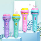 Projecteur Lampe de Poche Enfants – 4 Roues, 32 Images Animaux, Focale Réglable, Économique | TrioNest™