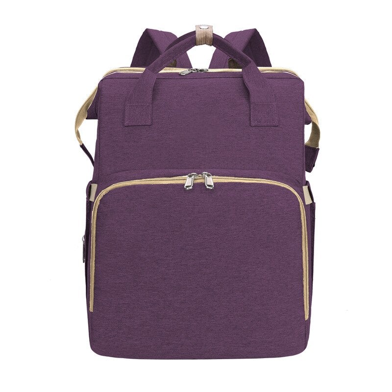 Sac à Langer Bébé NestBag 4 en 1 – Lit Pliant, Table à Langer, Poche Isotherme, Imperméable | TrioNest™