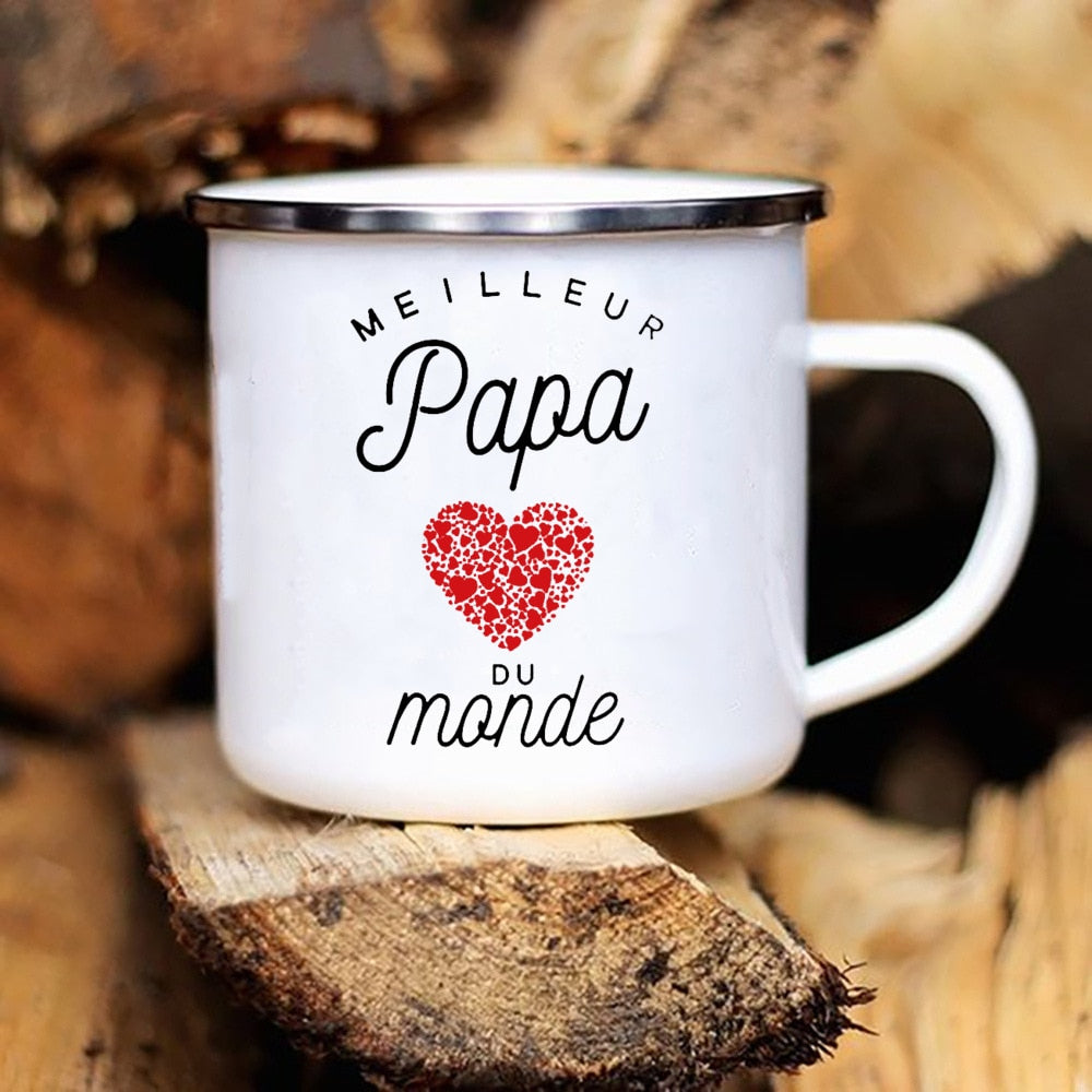 Mug Papa Fête des Pères 360ml Design Unique Cadeau Émouvant – TrioNest™