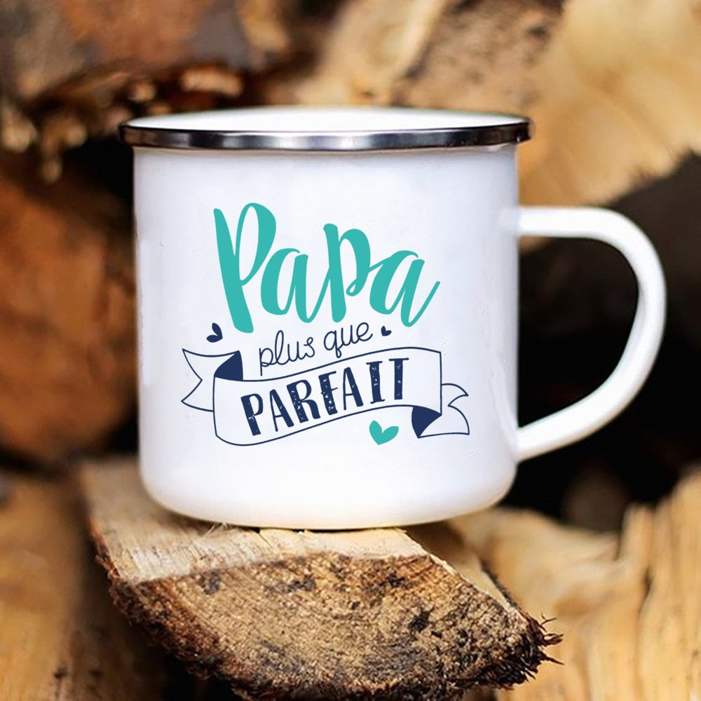 Mug Papa Fête des Pères 360ml Design Unique Cadeau Émouvant – TrioNest™