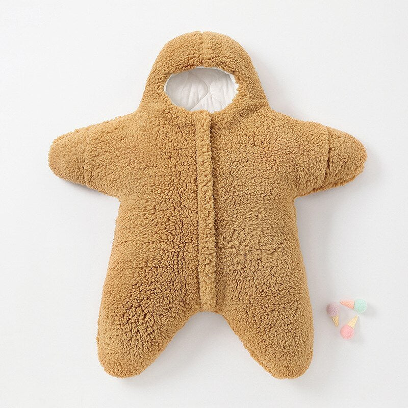 Gigoteuse Bébé Étoile de Mer StarFish — Douce et Respirante, Normes EU, 6 Couleurs, 0-6 Mois | TrioNest™