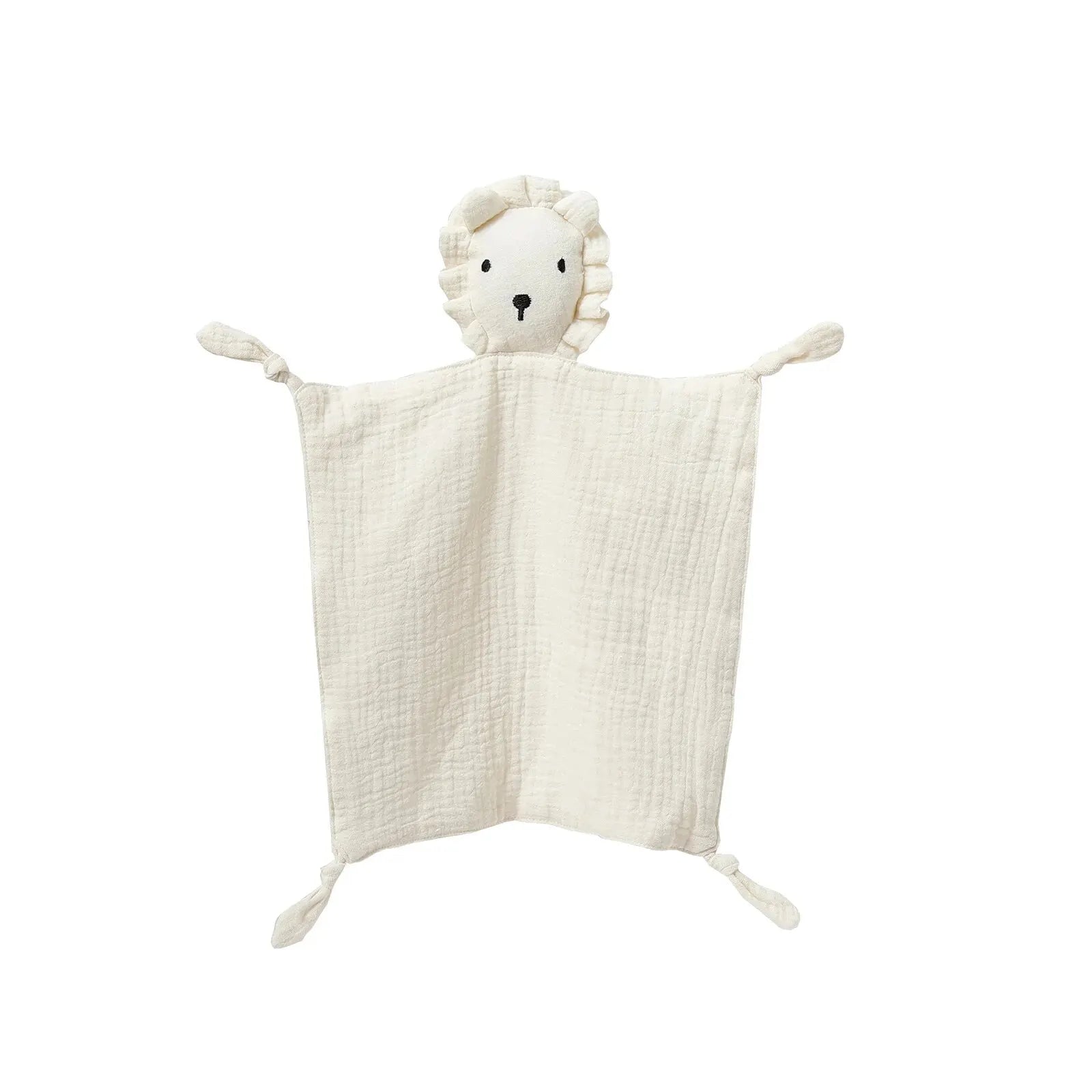 Doudou Lion Bébé LéoNest™ – Peluche Ultra-Douce Endormissement & Éveil Sensoriel 5 Couleurs 0-12 Mois | TrioNest™
