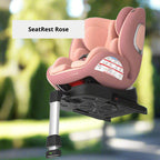 Siège Auto Repose-Pieds CloudRide – ISOFIX, Harnais 5 Points, 145°, Anti-UV, 0-12 Ans | TrioNest™