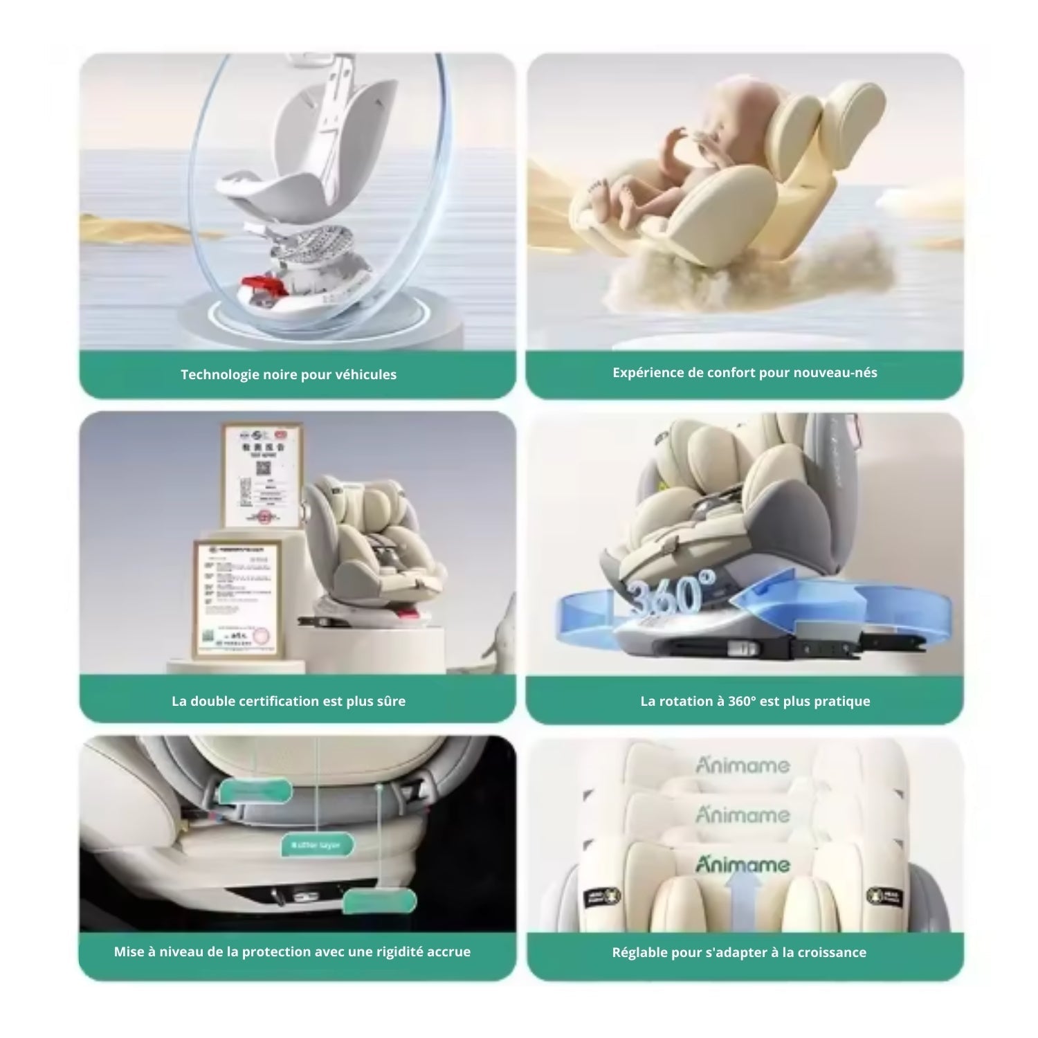 Universeller Baby-Autositz | GoSeat
