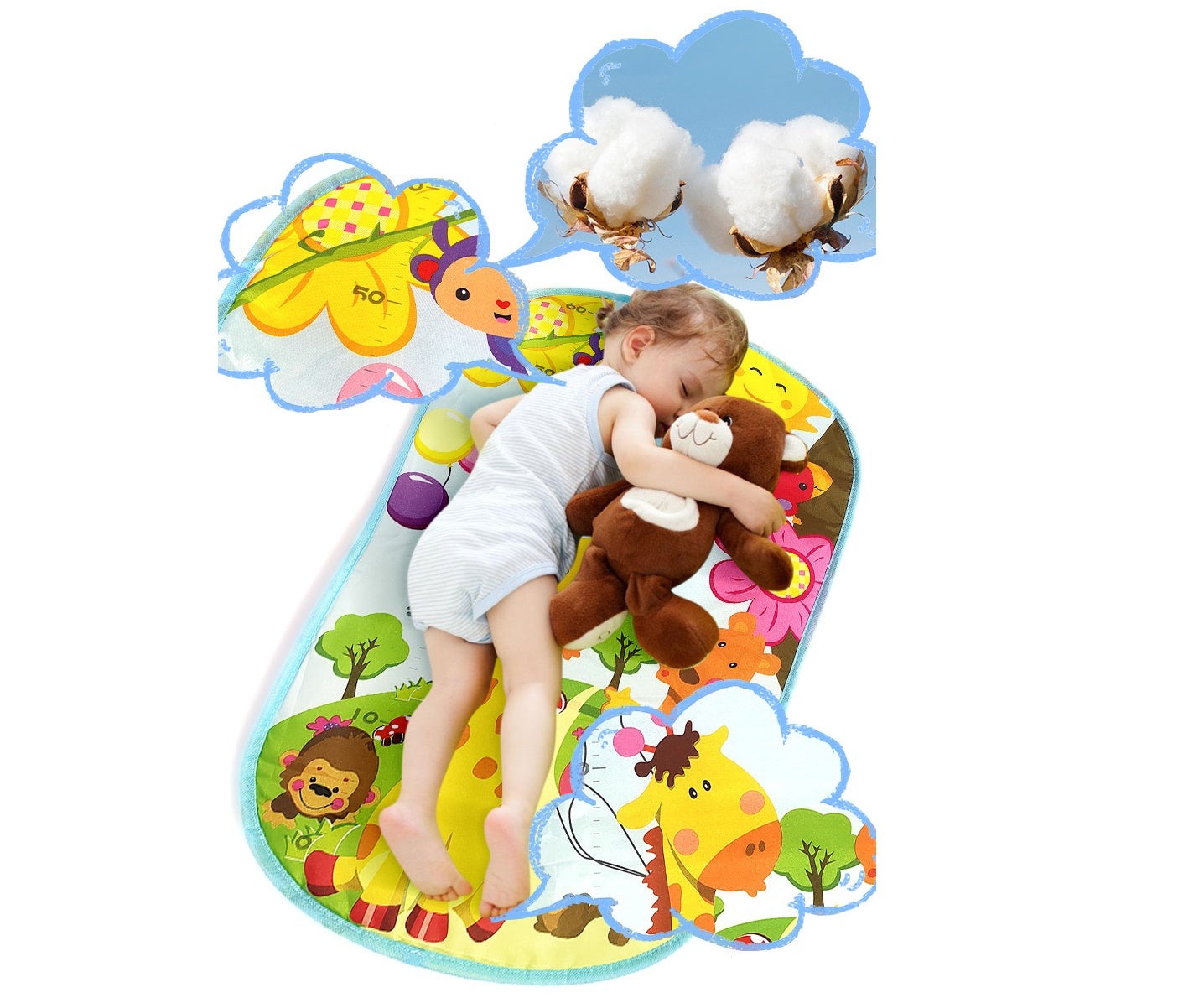 Tapis d'Éveil Musical pour Bébé