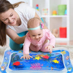 Tapis d'Éveil Sensoriel à Eau pour Bébé – PVC Sans BPA, Motricité Fine, Coordination, Jouets Colorés | AquaEveil by TrioNest™