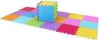 Tapis de Jeu Puzzle Mousse pour Bébé – Haute Densité, Antidérapant, Résistant à l'Eau, Motifs Colorés | PuzzleSoft by TrioNest™