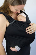 Tee-Shirt Kangourou Porte-Bébé – Peau à Peau, Allaitement & Mains Libres – TrioNest™
