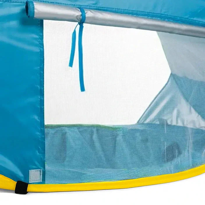 Tente de Plage Pliable Bébé SunNest™ – Anti-UV FPS 50+, Piscine Intégrée & Pop-Up 3 Secondes 0-12 Ans | TrioNest™
