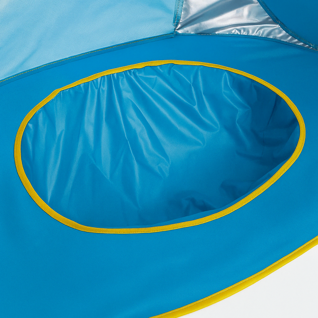 Tente de Plage Pliable Bébé SunNest™ – Anti-UV FPS 50+, Piscine Intégrée & Pop-Up 3 Secondes 0-12 Ans | TrioNest™