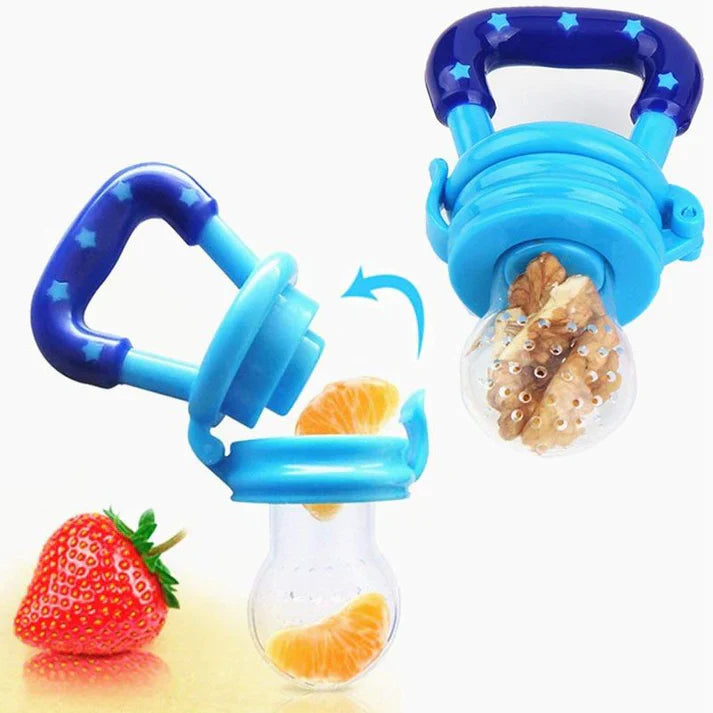 Tétine Grignoteuse de Fruit pour Bébé | TrioNest™ – Silicone Sans BPA, 3 Tailles, 4 Coloris, Dès 3 Mois