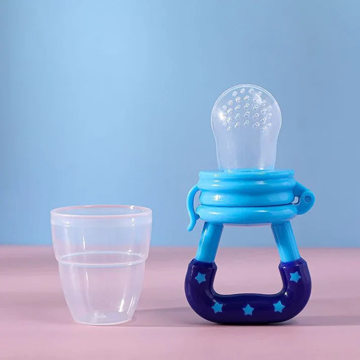 Tétine Grignoteuse de Fruit pour Bébé | TrioNest™ – Silicone Sans BPA, 3 Tailles, 4 Coloris, Dès 3 Mois