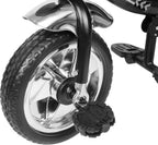 Tricycle Évolutif 4 Modes avec Pare-Soleil – Poignée Réglable, Sonnette, Panier, 1-5 Ans | TrioNest™
